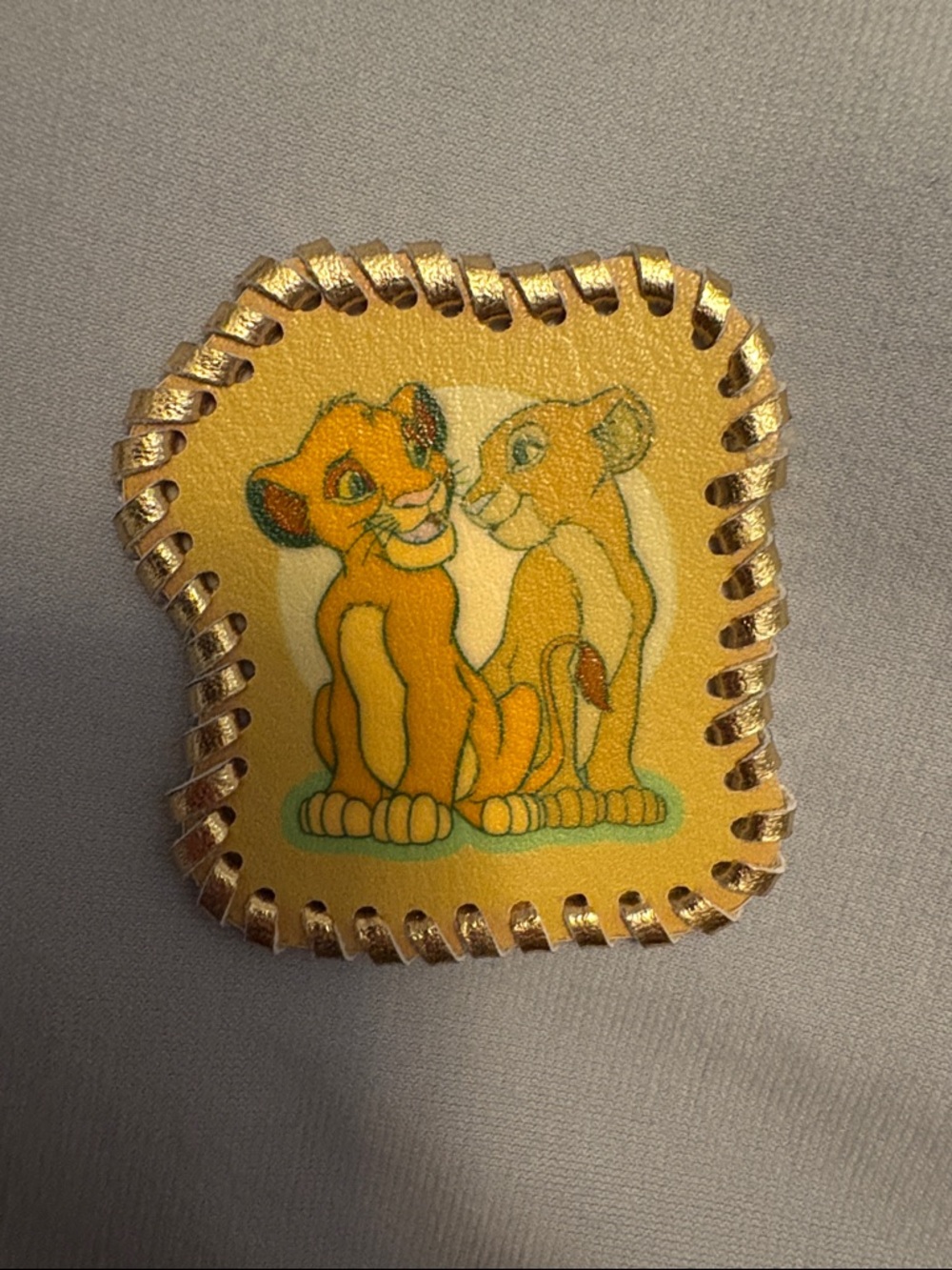 Stoney Clover Simba and Nala patch